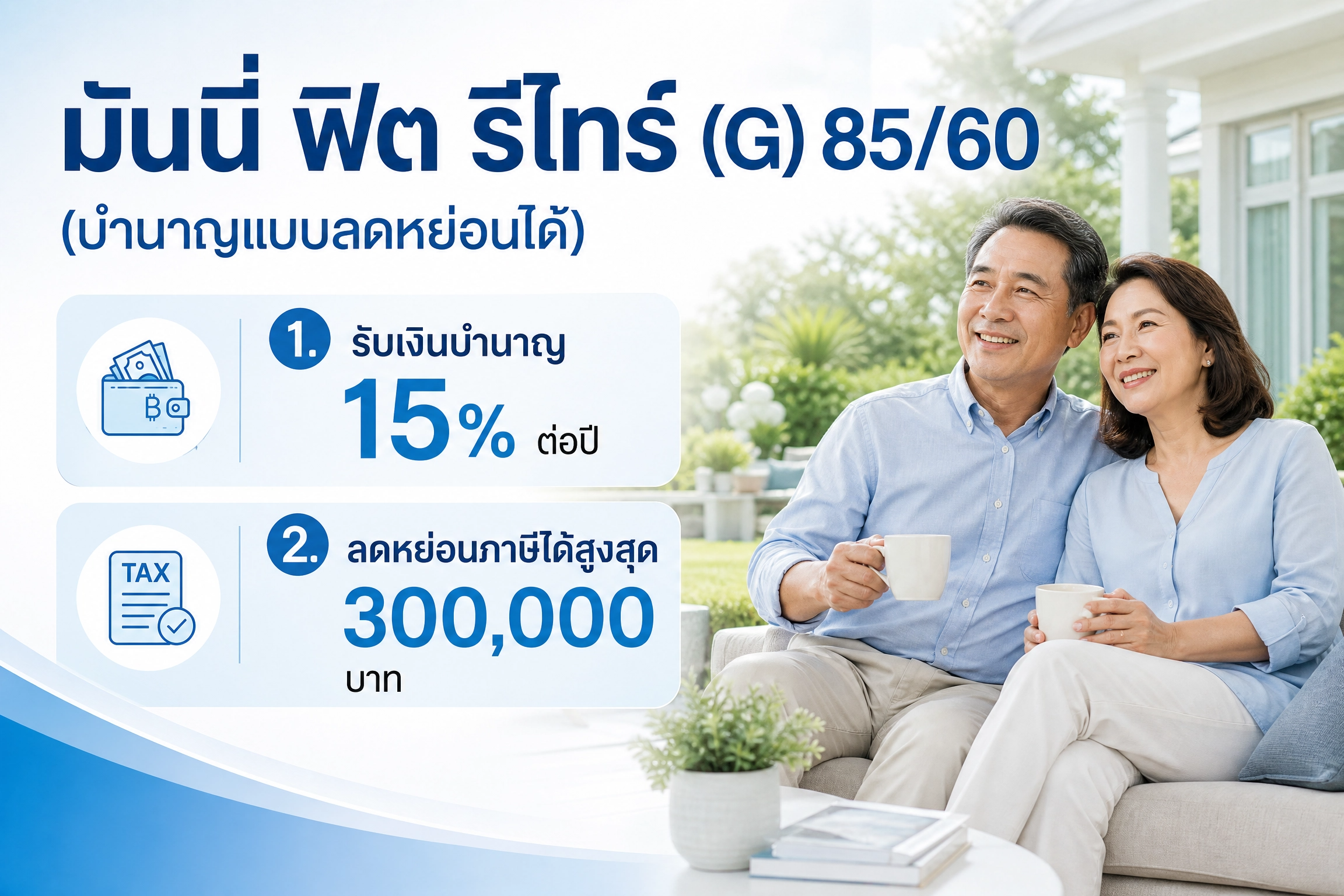 มันนี่ ฟิต รีไทร์ (G) 85/60 (Pension 85/60)